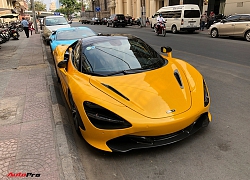 Vừa thông quan, McLaren 720S mui trần hàng hiếm bất ngờ xuất hiện trên phố Sài Gòn