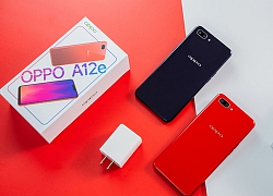 Oppo trình làng smartphone giá rẻ A12e, trang bị camera kép