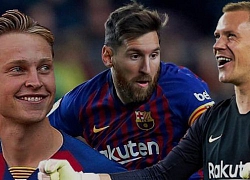 Barca bán hàng loạt, chỉ Messi, Ter Stegen, De Jong an toàn