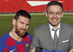 Barca họp khẩn vụ nội chiến: Chủ tịch Bartomeu gặp Messi làm gì?