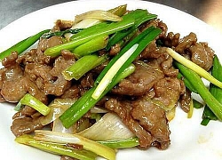 Bò xào cần tỏi