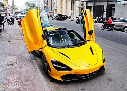 Chi tiết siêu xe mui trần McLaren 720S Spider tại TP.HCM