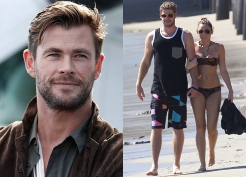 Chris Hemsworth 'nói kháy' Miley Cyrus