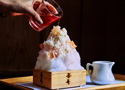 Đá bào Kakigori, món ngon giải nhiệt ngày hè Nhật Bản