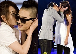 T.O.P (Big Bang) hôn Lee Hyori và những màn chạm môi trên sân khấu