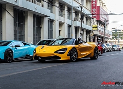 Thông quan xong, McLaren 720S Spider tụ tập với dàn siêu xe của dân chơi Sài Gòn giữa lúc dịch Covid-19 gây nhiều tranh cãi