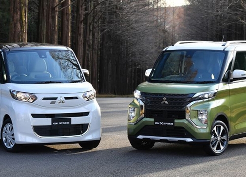 Bộ đôi Mitsubishi 'vô địch chiều cao' dòng kei-car