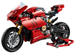 Chi tiết Ducati Panigale V4R phiên bản Lego - hộp số 2 cấp, giá 65 USD