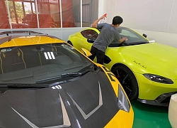 Đại gia Hoàng Kim Khánh chi hàng trăm triệu độ Aston Martin V8 Vantage trước tin đồn sắm thêm siêu phẩm McLaren Senna