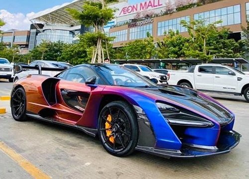 McLaren Senna của đại gia Việt Nam về đến Campuchia