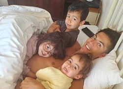 Nhà C. Ronaldo tụ tập mừng sinh nhật cháu gái