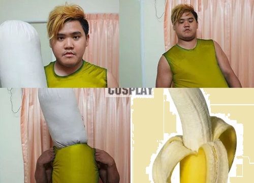 Nhức mắt với loạt ảnh hóa trang đồ ăn của thánh cosplay giá rẻ, nhìn chỉ muốn "ói"