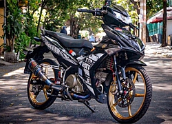 Phát thèm với Yamaha Exciter 150 độ phong cách 'Racing Boy' với đồ chơi cực chất