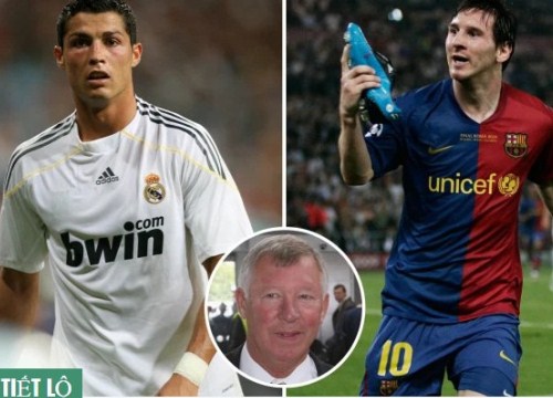 Sir Alex suýt biến Ronaldo thành đồng đội Messi