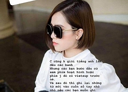 Tự tin chia sẻ bí quyết học tiếng Anh, 'tình cũ' Quang Hải lại gây chú ý vì mắc lỗi sai cơ bản