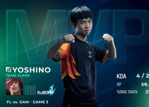 VCS mùa Xuân 2020: Đã rõ lý do Yoshino vắng mặt trong trận đại chiến giữa Team Flash và GAM Esports!