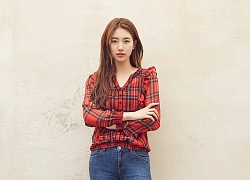 Nhìn Suzy quảng cáo quần jeans chân dài miên man thấy mê, ngó sang ảnh thật mới biết hóa ra chỉ là &quot;ánh trăng lừa dối&quot;