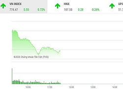 Giao dịch chứng khoán sáng 23/4: Cổ phiếu HSG tiếp tục "nóng", VN-Index chưa thể bứt tốc