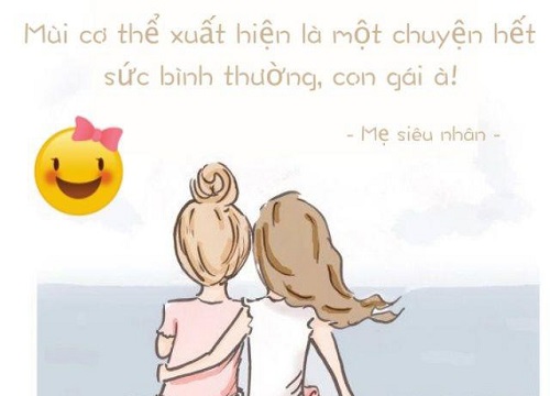 Mẹ ơi, cơ thể con đang "bốc mùi"