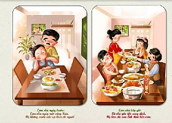 Nhìn lại 3 tuần #Stayhome: Cơm nhà đã thay đổi như thế nào qua bộ ảnh "Cơm nhà Xưa và Nay"