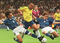 Ronaldo "béo" hội ngộ Cannavaro: Gợi nhớ màn "1 chọi 2" kinh điển