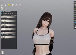 Tifa nóng bỏng bất ngờ xuất hiện trong tựa game "nuôi vợ ảo" cực hot trên Steam