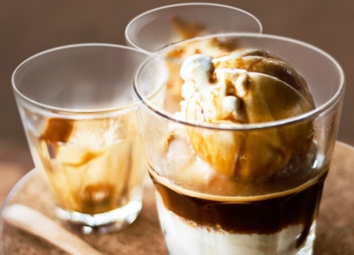 Affogato Cone - biến tấu từ thức uống trứ danh Italy và ốc quế