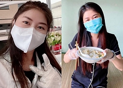 Bà xã Đăng Khôi chia sẻ về ngày đầu tiên tại khu cách ly: Phòng ốc sạch sẽ, đồ ăn chu đáo, sẽ làm Vlog lưu kỷ niệm