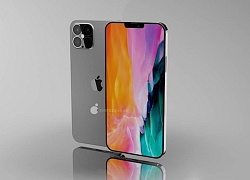 iPhone 12 đẹp lung linh với thiết kế vuông độc lạ, 'tai thỏ' đã nhỏ gọn hơn