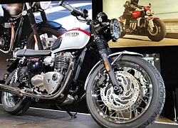 Soi cặp đôi xế cổ điển Triumph Bonneville Bud Eskins về Việt Nam