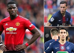 PSG muốn đổi "người cũ" Angel Di Maria lấy Paul Pogba từ MU