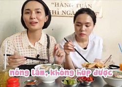 Quỳnh Anh và vợ Văn Quyết 'đại náo' các quán ăn ngon ở TPHCM