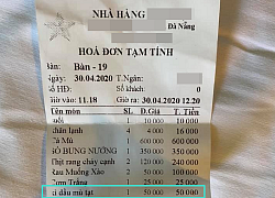 Ăn trưa tại nhà hàng hải sản ở Đà Nẵng, khách giật mình nhìn hóa đơn gần triệu rưỡi bị tính phí 50 nghìn tiền xì dầu, mù tạt khiến nhiều người tranh cãi