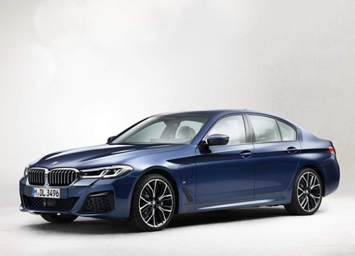 BMW 5-Series bản facelift lộ diện với thiết kế hoàn toàn mới