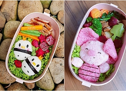 Tròn xoe trước những hộp cơm bento đẹp mắt của mẹ đảm Sài Gòn