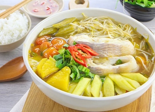 Công thức nấu canh chua cá đơn giản nhưng đậm đà