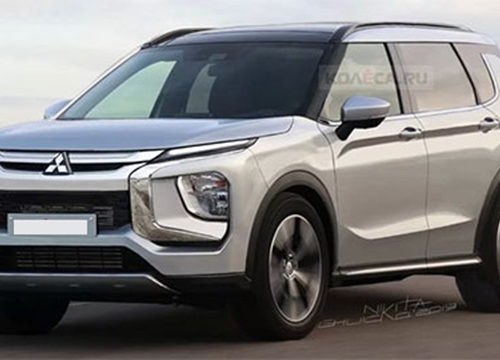 Mitsubishi Outlander 2021 thiết kế siêu hầm hố, đe Honda CR-V, Hyundai Tucson, Mazda CX-5