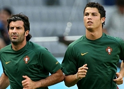 Figo không chọn Cristiano Ronaldo là đồng đội hay nhất sự nghiệp