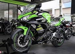 Kawasaki Ninja 650 2021 chốt giá từ 193 triệu đồng