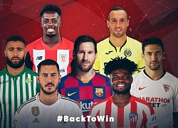 La Liga trở lại vào ngày 11/6 với trận Sevilla vs Real Betis