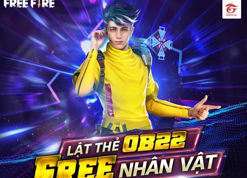 Lần đầu tiên, Free Fire tặng miễn phí nhân vật mới trong phiên bản OB22, nhưng cách nhận ra sao mới là điều đáng nói