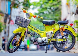 Honda Cub 78 giá 800 nghìn "lột xác" tuyệt đẹp qua tay nam sinh 9x