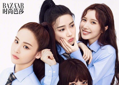 Top 20 "Thanh Xuân Có Bạn 2" chụp "ảnh tốt nghiệp" lên hẳn tạp chí Harper's Bazaar Trung