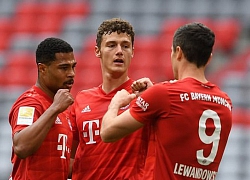 Lewandowski lập cú đúp, Bayern Munich hủy diệt Dusseldorf