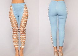 Thảm họa quần jeans hở mông táo bạo khiến người nhìn &quot;xịt máu mũi&quot;