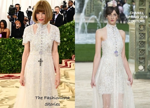 Anna Wintour luôn mặc đồ bất chấp quy định tại Met Gala