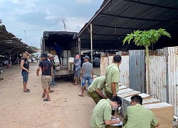 Bóc gỡ ổ nhóm chuyên trung chuyển hàng "Nhật bãi" từ biên giới Tây Nam