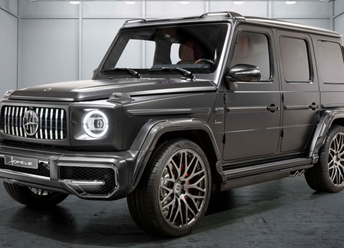 Chi tiết bản độ Mercedes-Benz G-Class cấu hình 6 chỗ ngồi