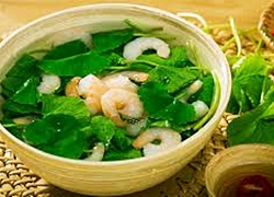 Giải nhiệt với canh rau má