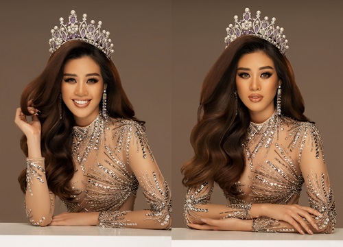 Hoa hậu Khánh Vân khoe vẻ quyến rũ trong bộ ảnh beauty queen mới